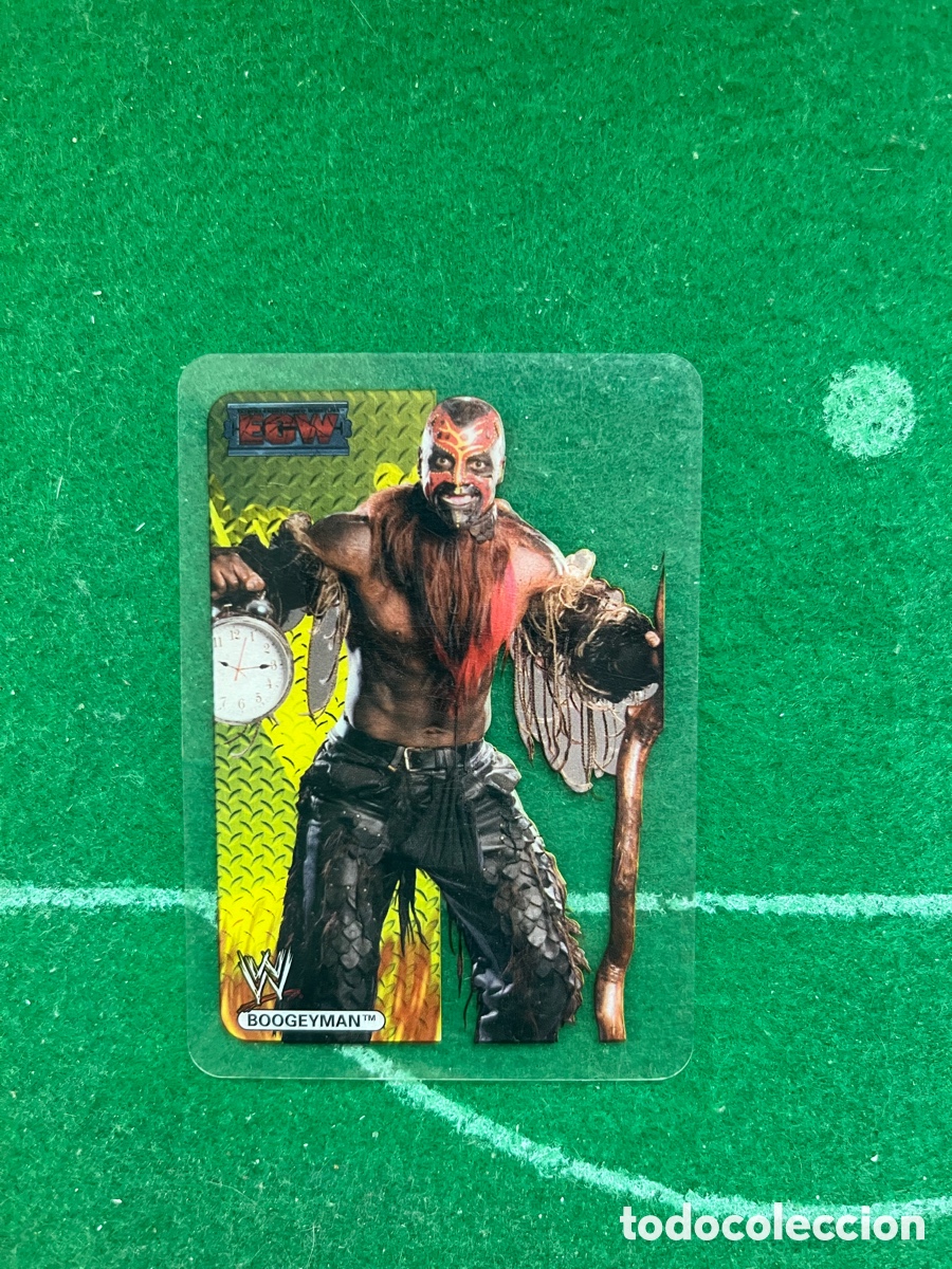 Coleccionismo deportivo: 72 BOOGEYMAN ECW WWE LAMINCARDS 2007 EDIBAS MUNDICROMO