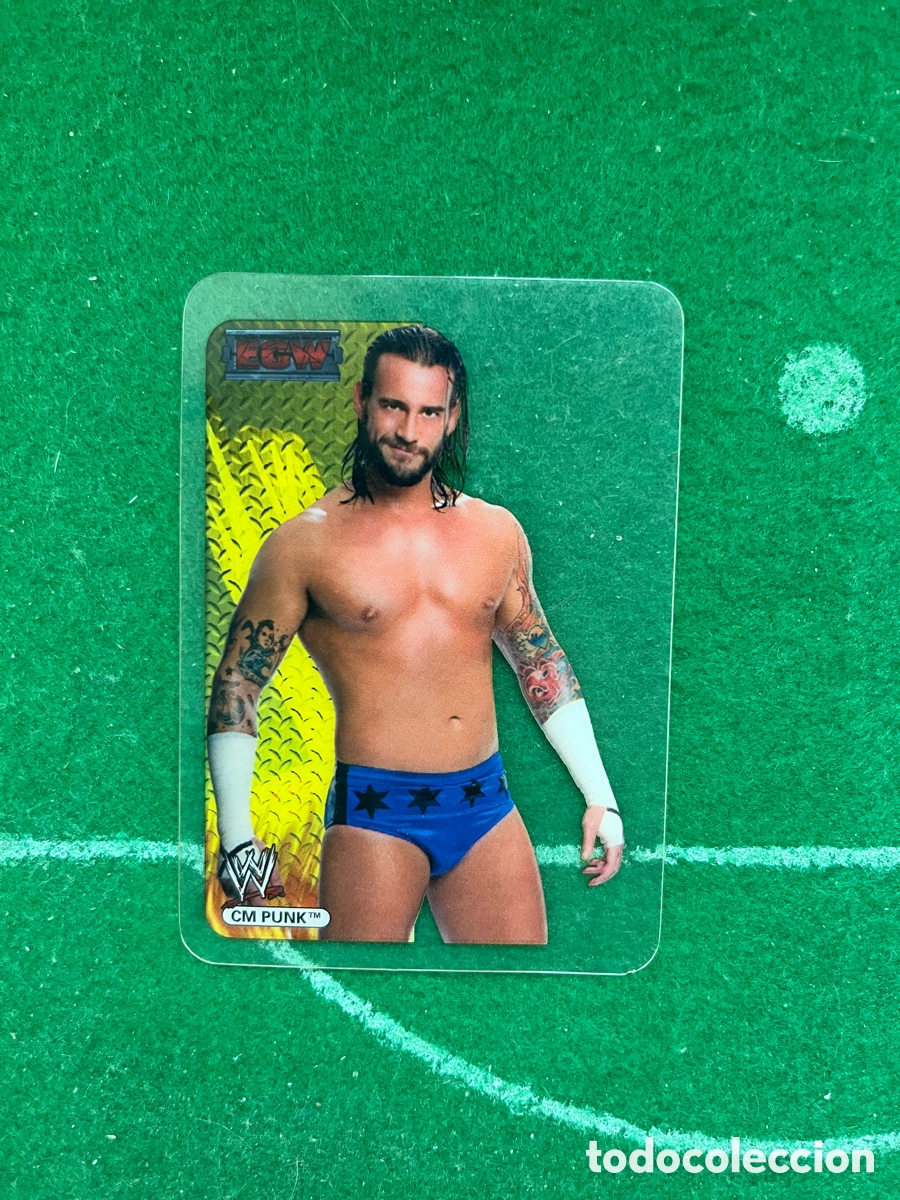 Coleccionismo deportivo: 73 CM PUNK ECW WWE LAMINCARDS 2007 EDIBAS MUNDICROMO