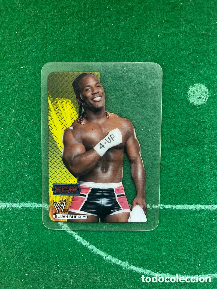 Coleccionismo deportivo: 74 ELIJAH BURKE ECW WWE LAMINCARDS 2007 EDIBAS MUNDICROMO