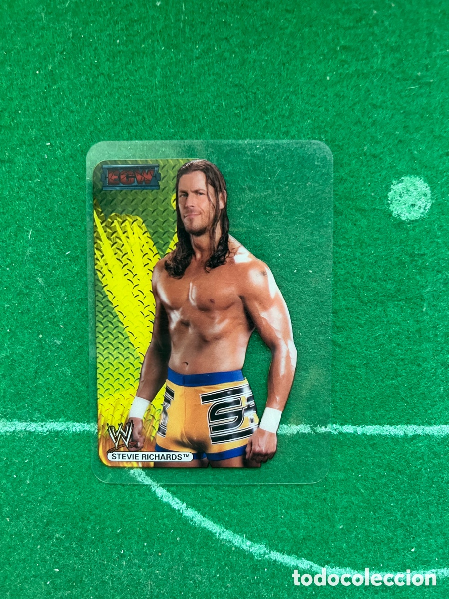 Coleccionismo deportivo: 81 STEVIE RICHARDS ECW WWE LAMINCARDS 2007 EDIBAS MUNDICROMO