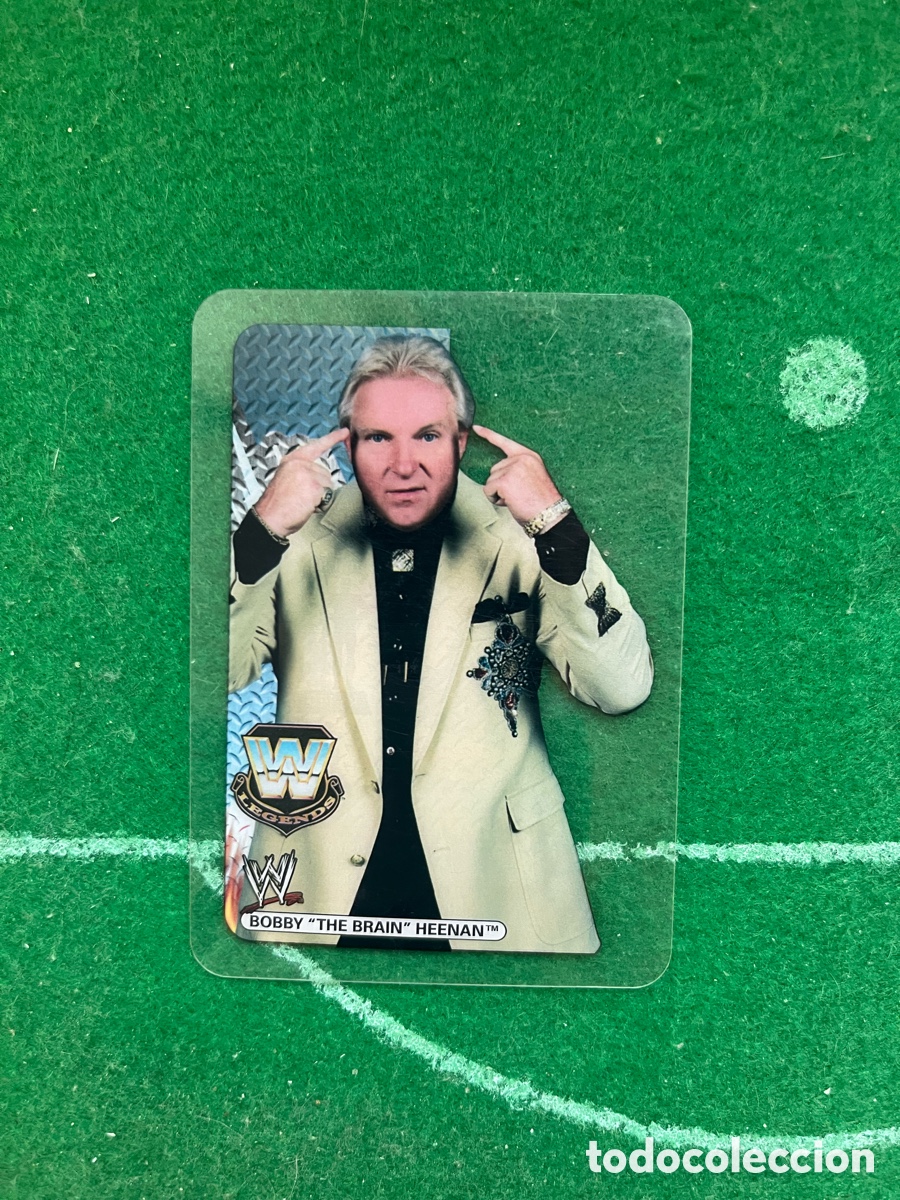 Coleccionismo deportivo: 90 BOBBY THE BRIAN HEENAN WWE LAMINCARDS 2007 EDIBAS MUNDICROMO LEGENDS
