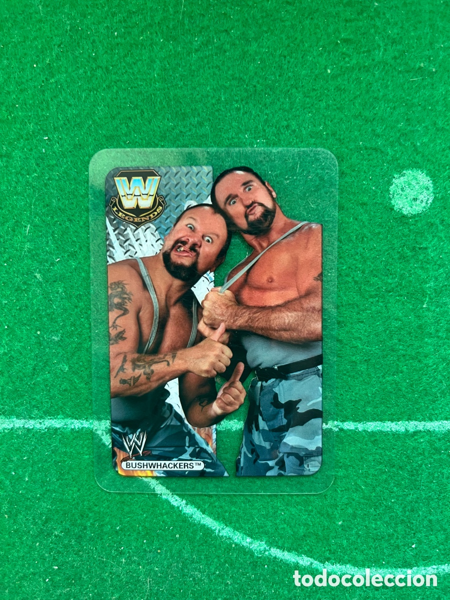 Coleccionismo deportivo: 92 BUSHWHACKERS WWE LAMINCARDS 2007 EDIBAS MUNDICROMO LEGENDS