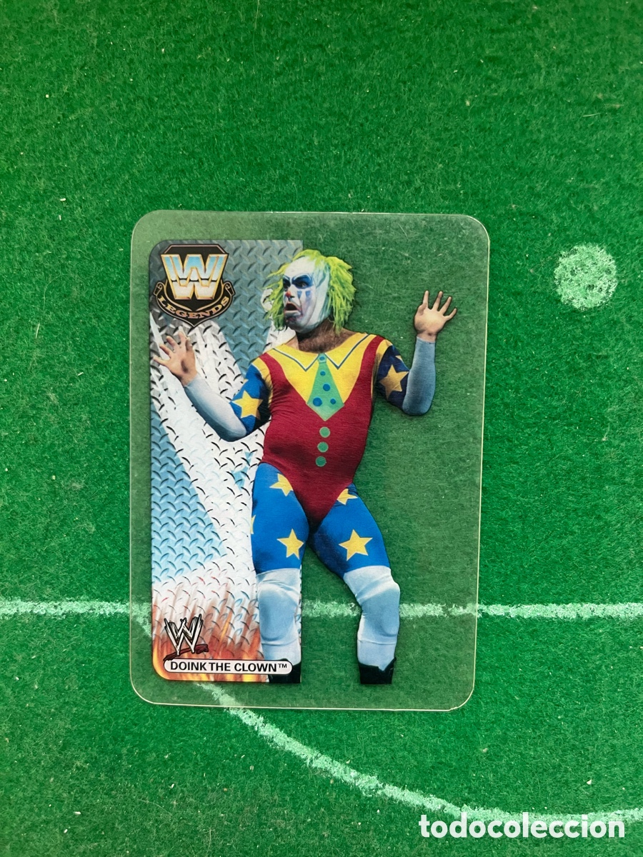 Coleccionismo deportivo: 95 DOINK THE CLOWN WWE LAMINCARDS 2007 EDIBAS MUNDICROMO LEGENDS