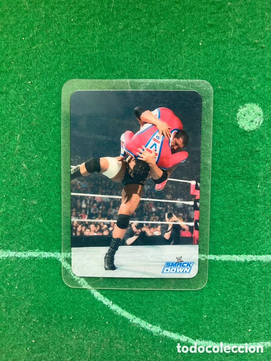 Coleccionismo deportivo: 126 BATISTA BOMB BATISTA SMACKDOWN WWE LAMINCARDS 2007 EDIBAS MUNDICROMO