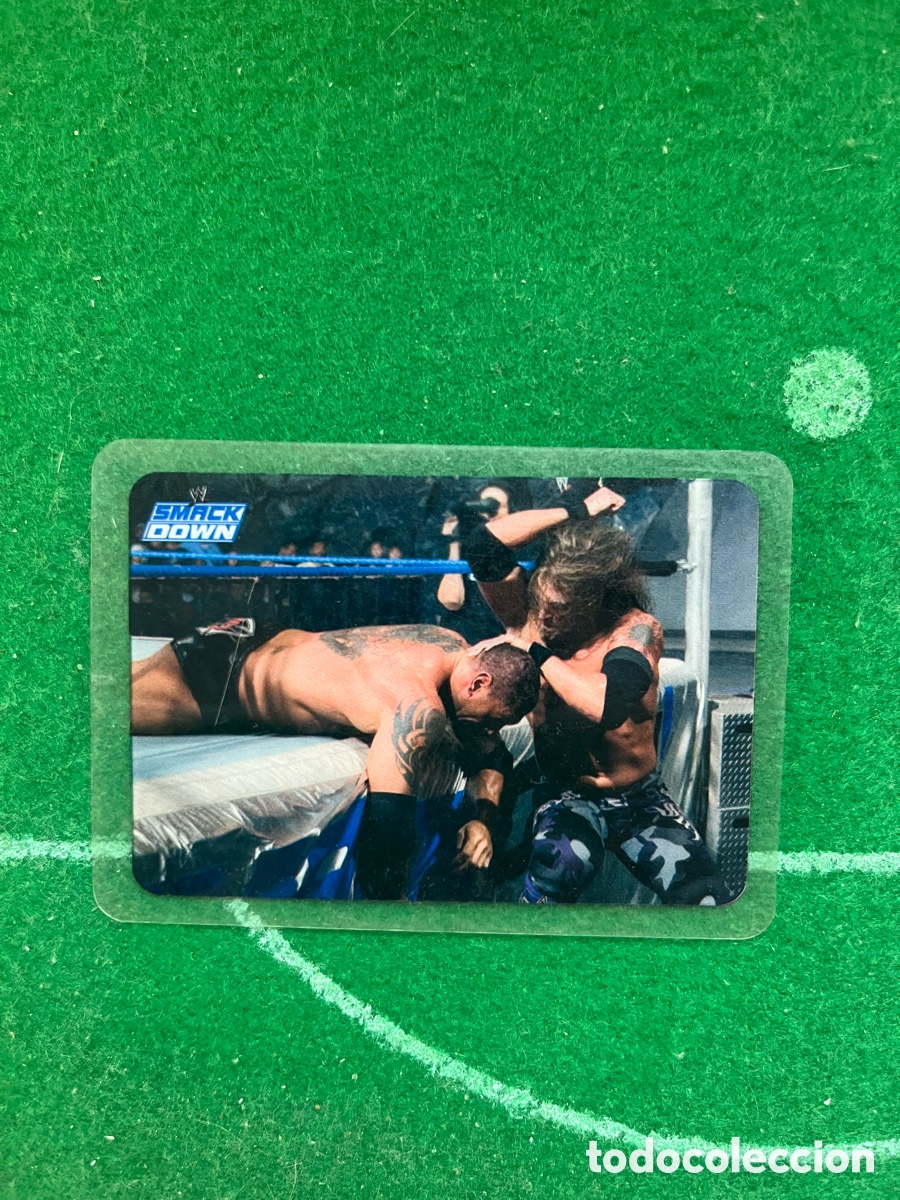 Coleccionismo deportivo: 132 ELBOW DROP EDGE SMACKDOWN WWE LAMINCARDS 2007 EDIBAS MUNDICROMO