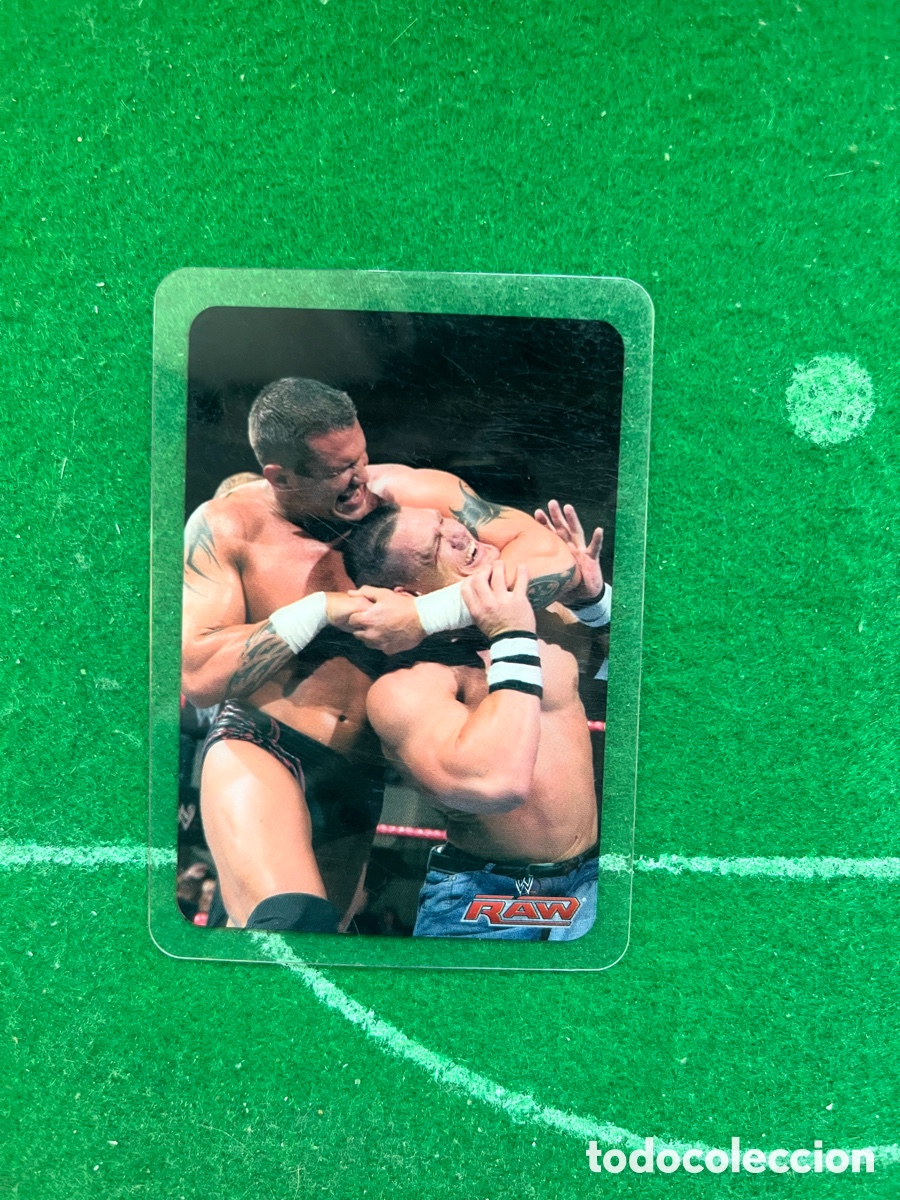 Coleccionismo deportivo: 137 SLEEPER RANDY ORTON RAW WWE LAMINCARDS 2007 EDIBAS MUNDICROMO