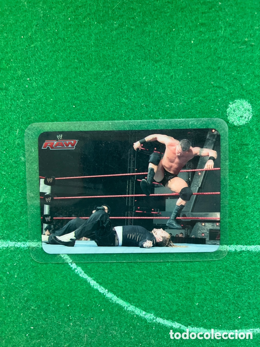 Coleccionismo deportivo: 138 STOMP RANDY ORTON RAW WWE LAMINCARDS 2007 EDIBAS MUNDICROMO