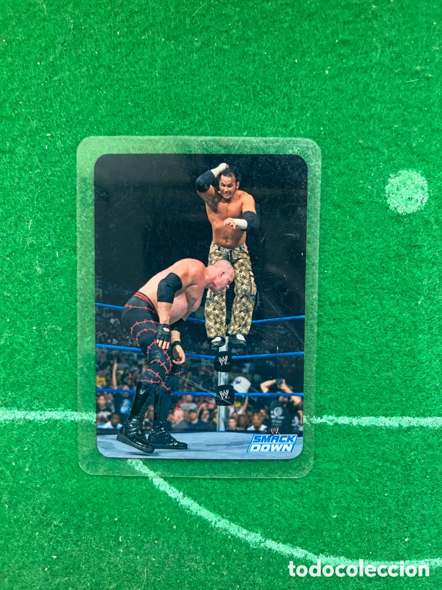 Coleccionismo deportivo: 143 ELBOW SMASH MATT HARDY SMACKDOWN WWE LAMINCARDS 2007 EDIBAS MUNDICROMO