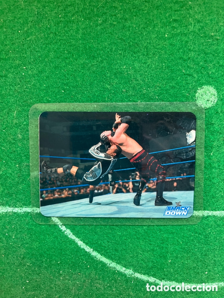 Coleccionismo deportivo: 144 GERMAN SUPLEX MVP SMACKDOWN WWE LAMINCARDS 2007 EDIBAS MUNDICROMO