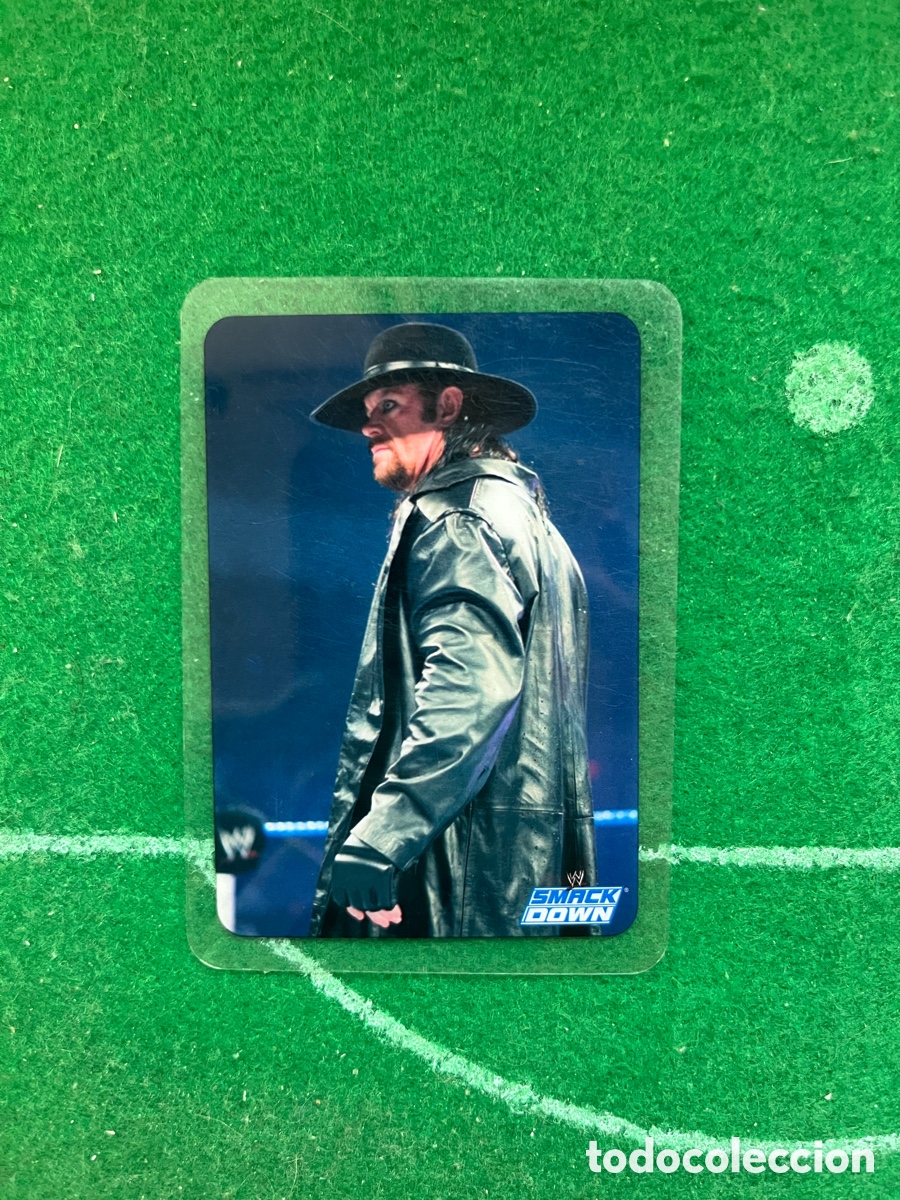 Coleccionismo deportivo: 150 UNDERTAKER SMACKDOWN WWE LAMINCARDS 2007 EDIBAS MUNDICROMO