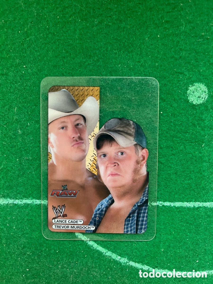 Coleccionismo deportivo: 156 LANCE CADE TREVOR MURDOCH RAW WWE LAMINCARDS 2007 EDIBAS MUNDICROMO