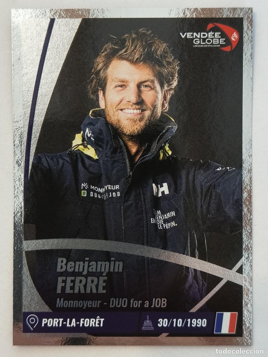 Coleccionismo deportivo: #74 BENJAMIN FERRE (FRANCIA) VENDEE GLOBE 2024 VELA PANINI