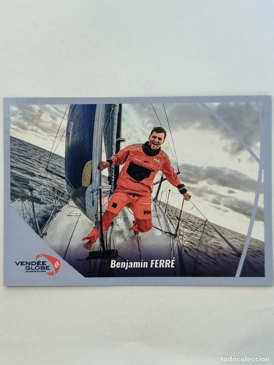 Coleccionismo deportivo: #75 BENJAMIN FERRE (FRANCIA) VENDEE GLOBE 2024 VELA PANINI