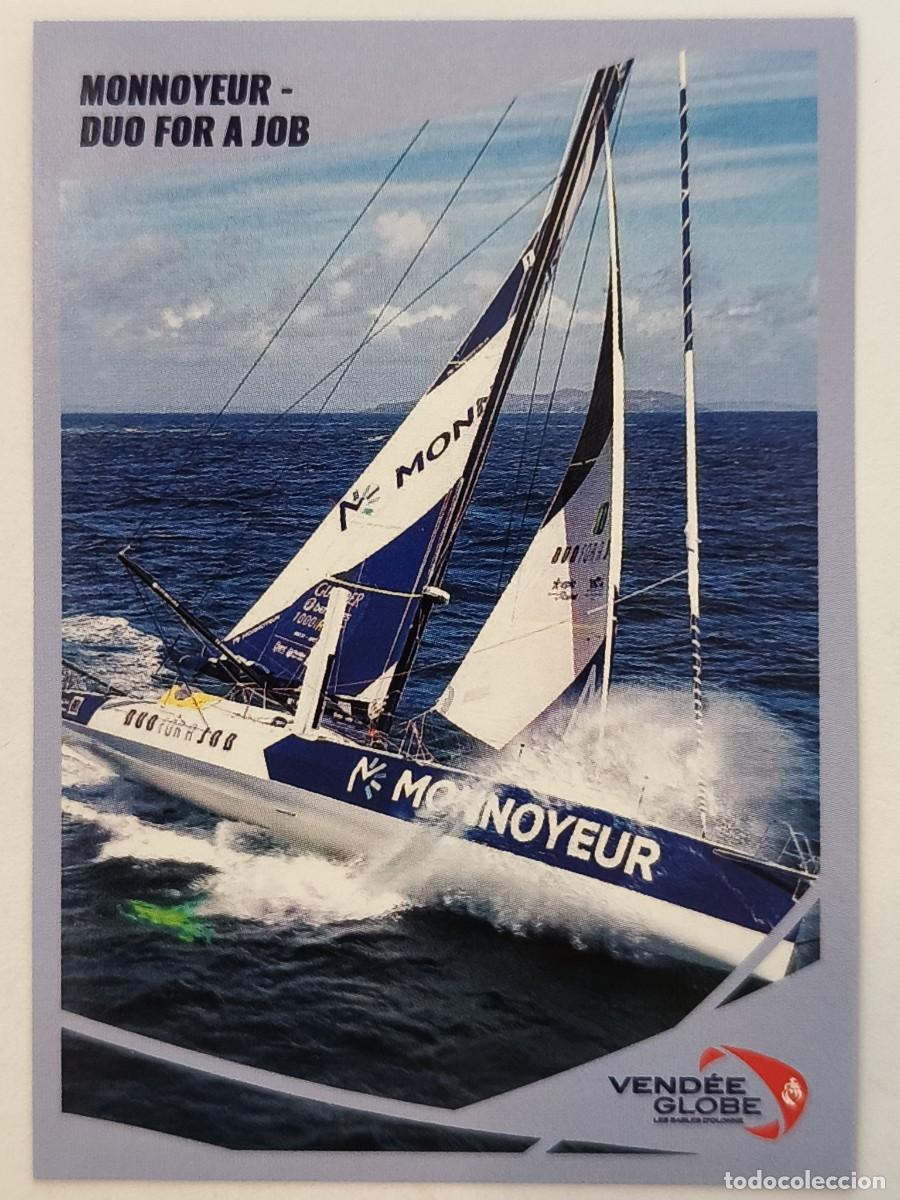 Coleccionismo deportivo: #76 MONNOYEUR-DUO FOR A JOB VENDEE GLOBE 2024 VELA PANINI