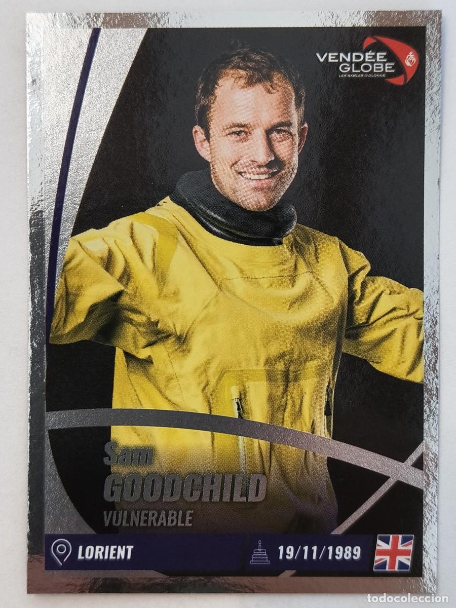 Coleccionismo deportivo: #77 SAM GOODCHILD (GRAN BRETA&Ntilde;A) VENDEE GLOBE 2024 VELA PANINI