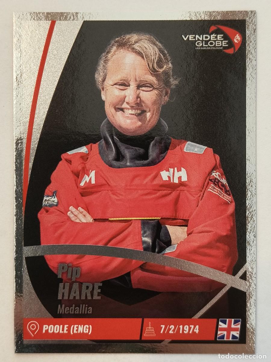 Coleccionismo deportivo: #81 PIP HARE (GRAN BRETA&Ntilde;A) VENDEE GLOBE 2024 VELA PANINI