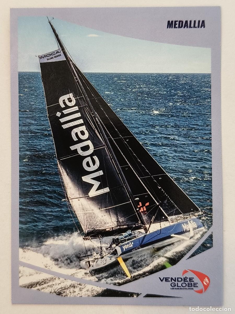 Coleccionismo deportivo: #83 MEDALLIA VENDEE GLOBE 2024 VELA PANINI