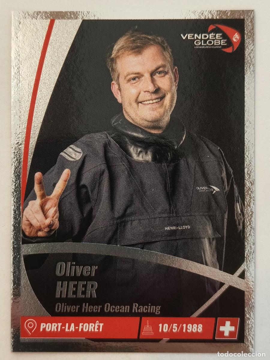 Coleccionismo deportivo: #85 OLIVER HEER (SUIZA) VENDEE GLOBE 2024 VELA PANINI