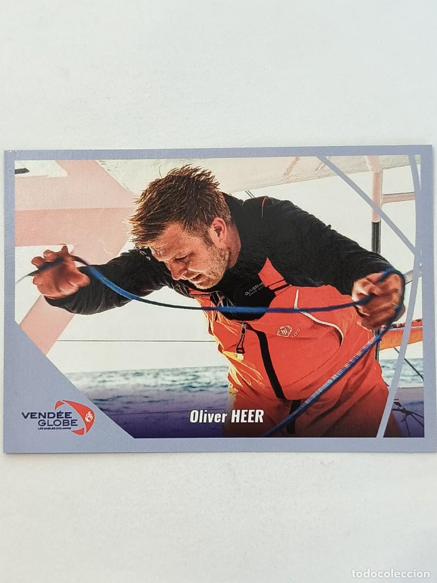 Coleccionismo deportivo: #86 OLIVER HEER (SUIZA) VENDEE GLOBE 2024 VELA PANINI
