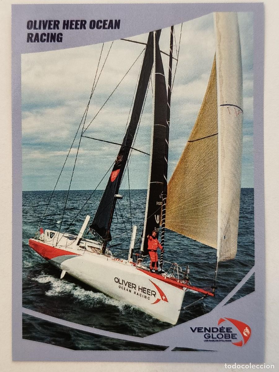 Coleccionismo deportivo: #87 OLIVER HEER OCEAN RACING VENDEE GLOBE 2024 VELA PANINI