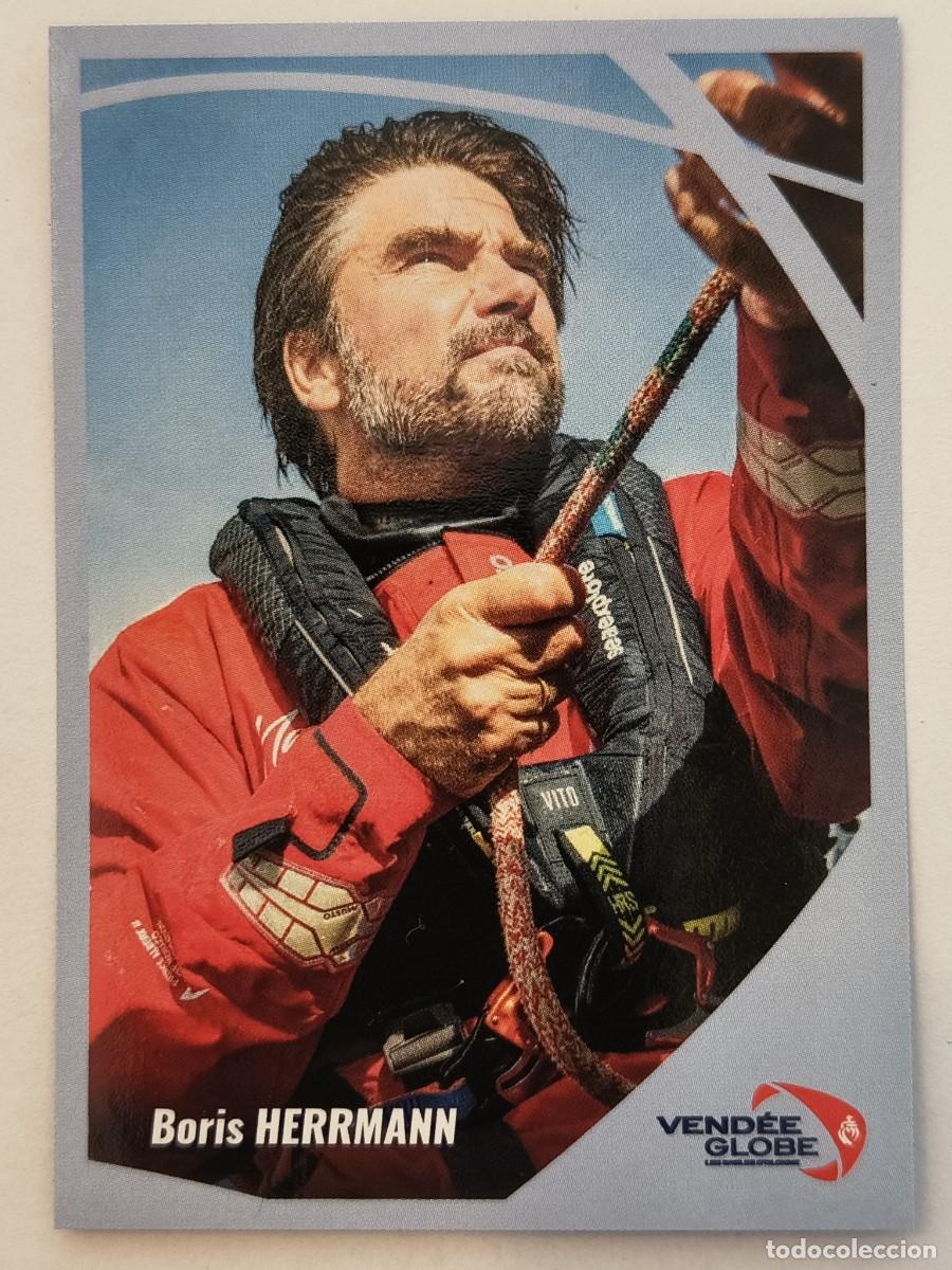 Coleccionismo deportivo: #90 BORIS HERRMANN (ALEMANIA) VENDEE GLOBE 2024 VELA PANINI