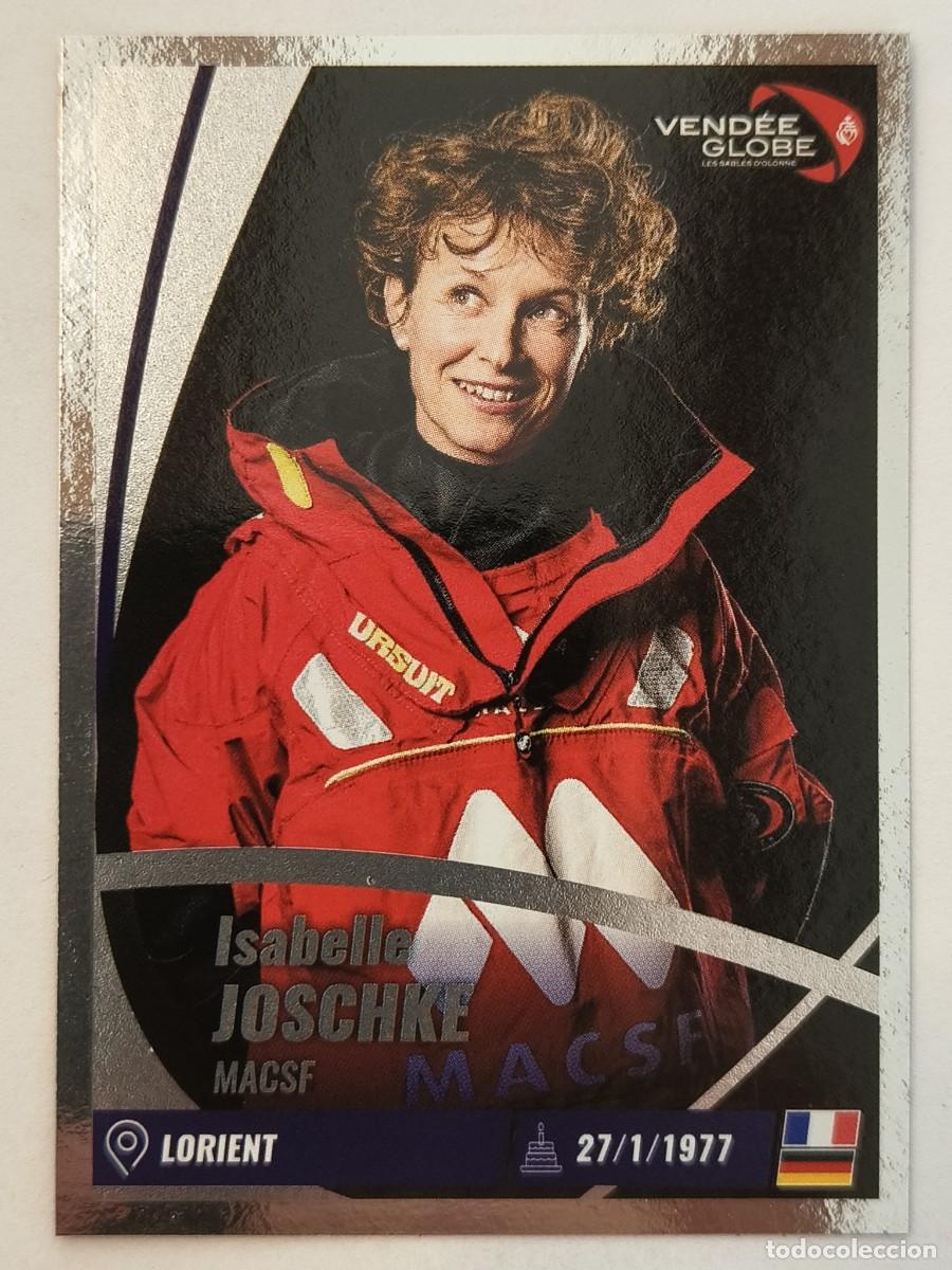 Coleccionismo deportivo: #93 ISABELLE JOSCHKE (ALEMANIA-FRANCIA) VENDEE GLOBE 2024 VELA PANINI