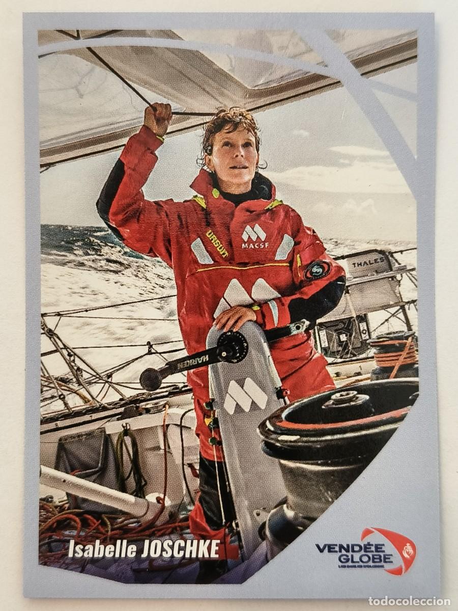 Coleccionismo deportivo: #94 ISABELLE JOSCHKE (ALEMANIA-FRANCIA) VENDEE GLOBE 2024 VELA PANINI