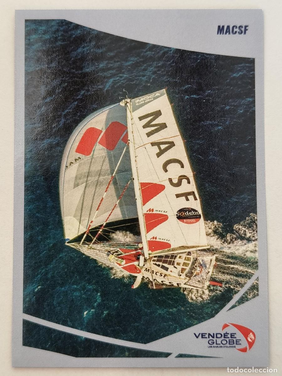 Coleccionismo deportivo: #95 MACSF VENDEE GLOBE 2024 VELA PANINI