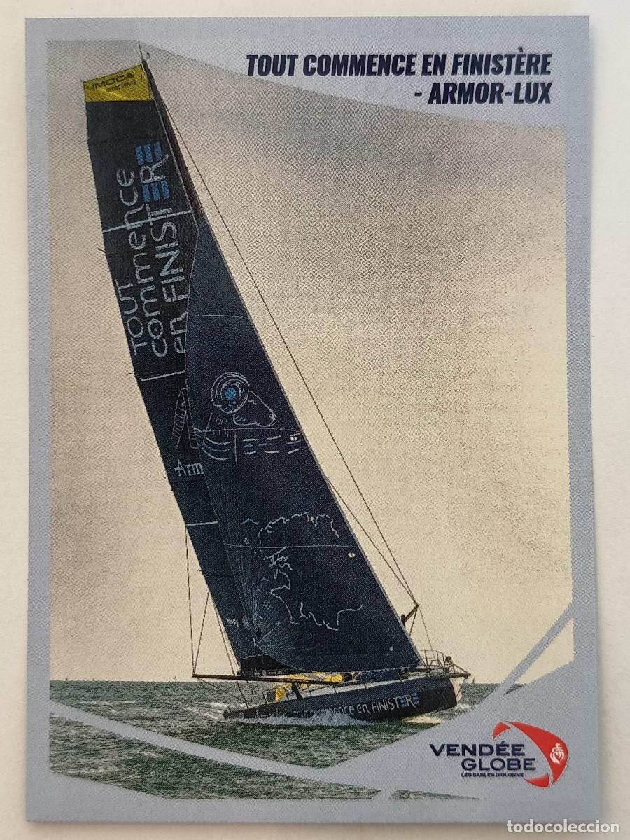 Coleccionismo deportivo: #98 TOUT COMMENCE EN FINISTERE-ARMOR-LUX VENDEE GLOBE 2024 VELA PANINI