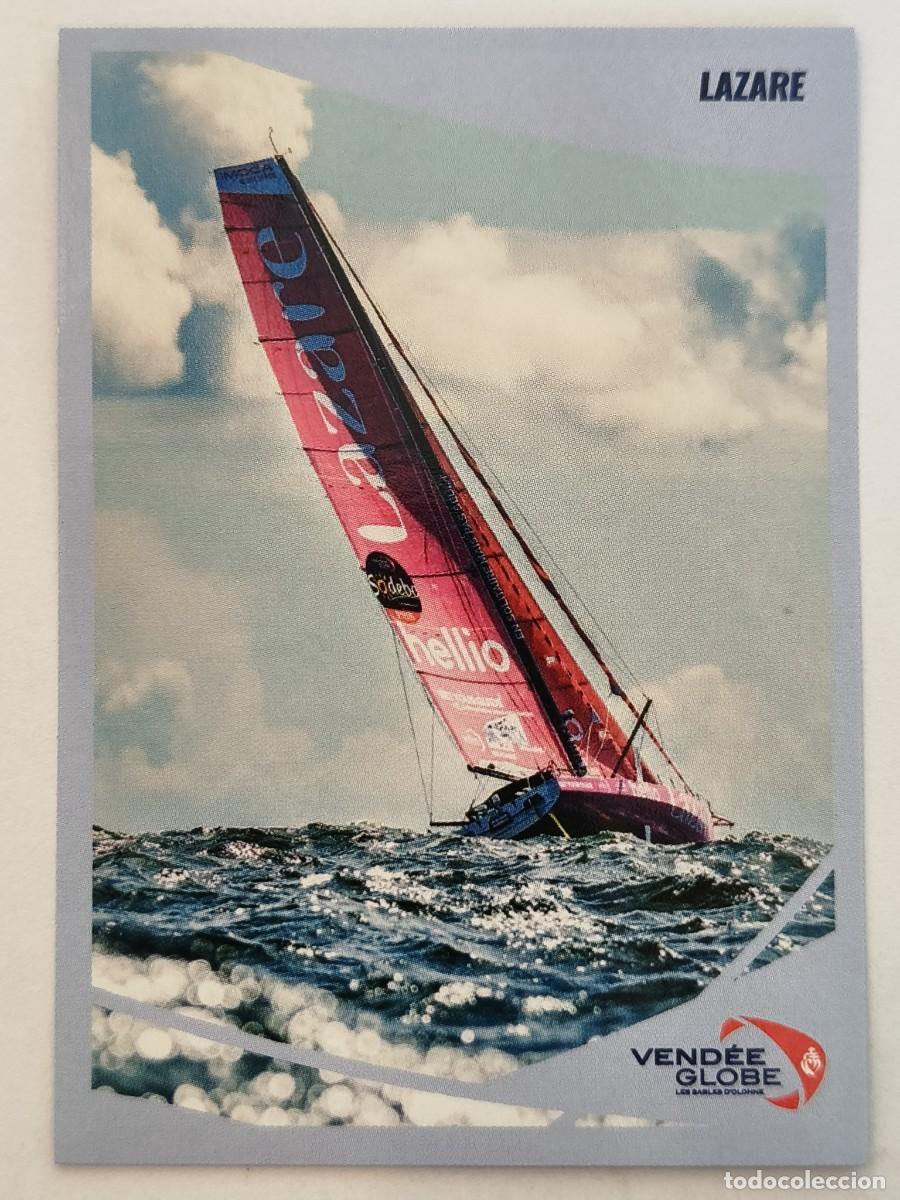 Coleccionismo deportivo: #101 LAZARE VENDEE GLOBE 2024 VELA PANINI