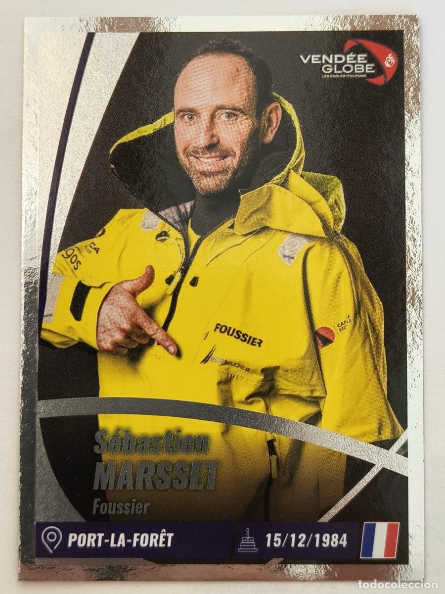 Coleccionismo deportivo: #110 SEBASTIEN MARSSET (FRANCIA) VENDEE GLOBE 2024 VELA PANINI