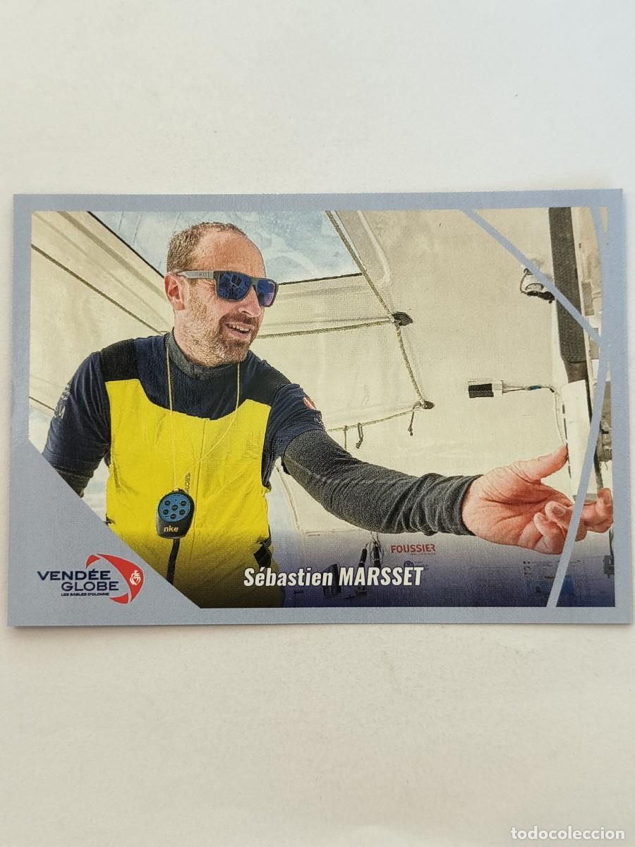 Coleccionismo deportivo: #111 SEBASTIEN MARSSET (FRANCIA) VENDEE GLOBE 2024 VELA PANINI
