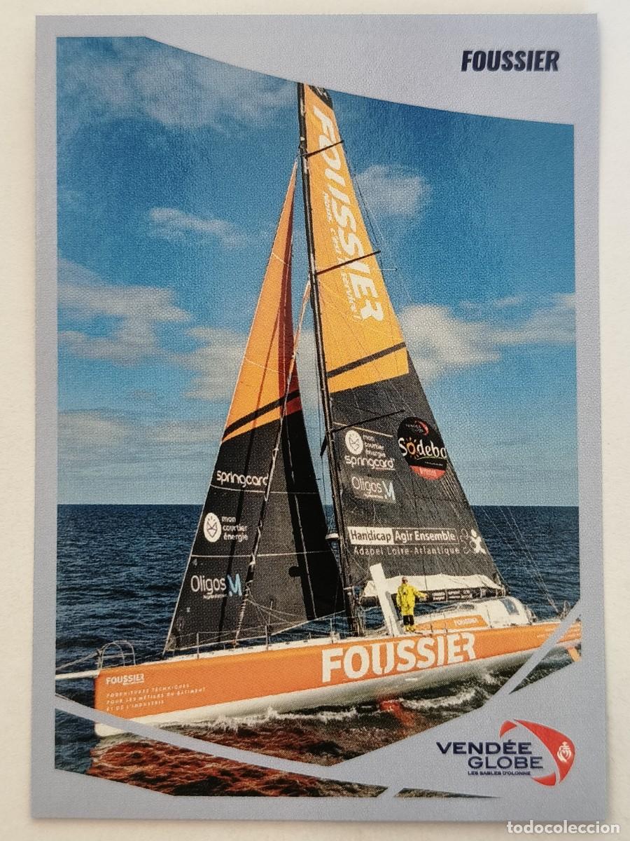 Coleccionismo deportivo: #112 FOUSSIER VENDEE GLOBE 2024 VELA PANINI