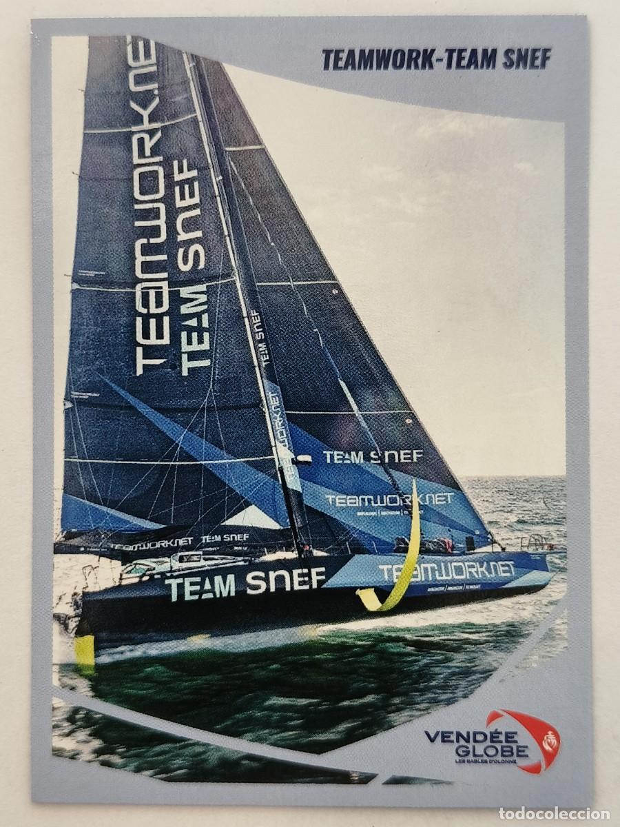 Coleccionismo deportivo: #118 TEAMWORK-TEAM SNEF VENDEE GLOBE 2024 VELA PANINI