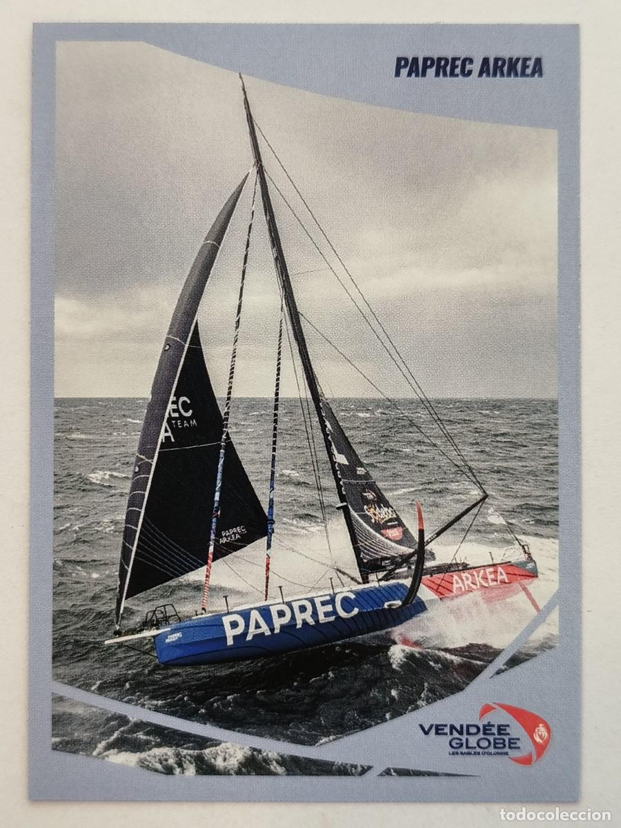 Coleccionismo deportivo: #125 PAPREC ARKEA VENDEE GLOBE 2024 VELA PANINI