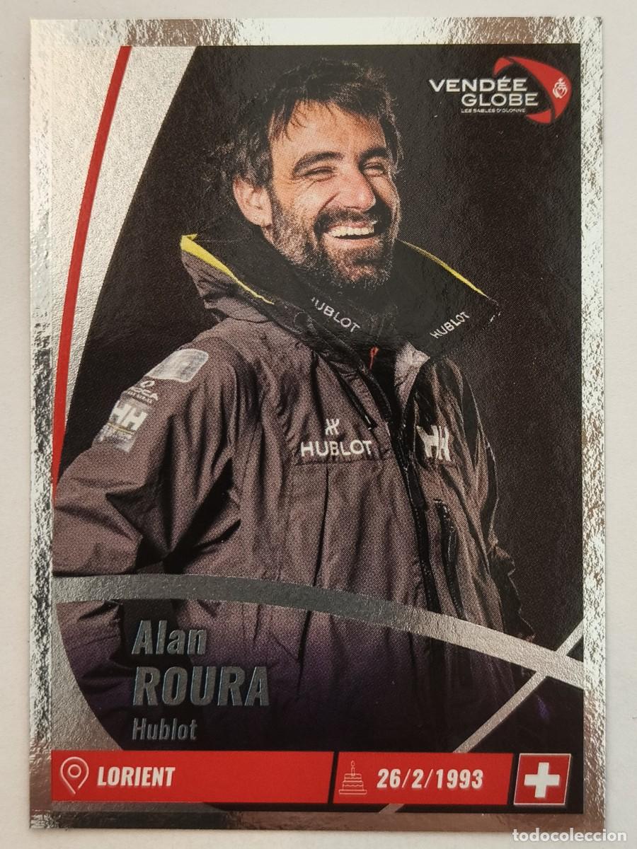 Coleccionismo deportivo: #127 ALAN ROURA (SUIZA) VENDEE GLOBE 2024 VELA PANINI