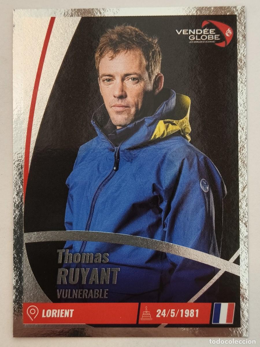 Coleccionismo deportivo: #131 THOMAS RUYANT (FRANCIA) VENDEE GLOBE 2024 VELA PANINI
