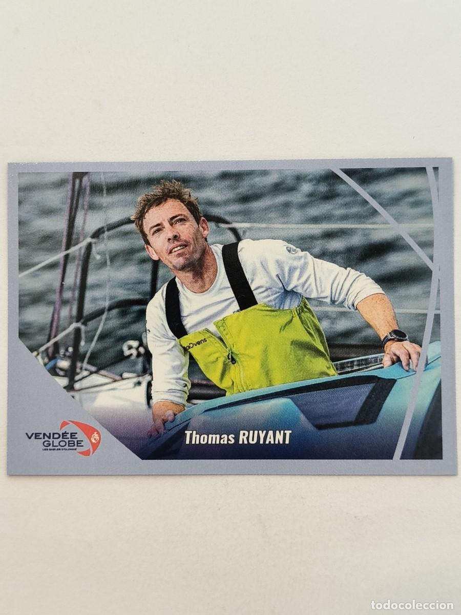 Coleccionismo deportivo: #132 THOMAS RUYANT (FRANCIA) VENDEE GLOBE 2024 VELA PANINI