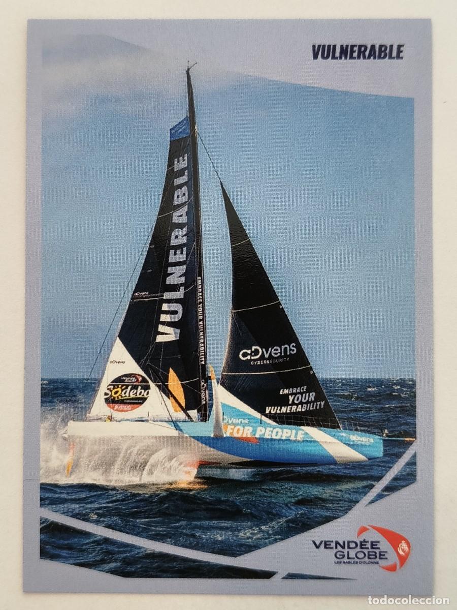 Coleccionismo deportivo: #133 VULNERABLE VENDEE GLOBE 2024 VELA PANINI
