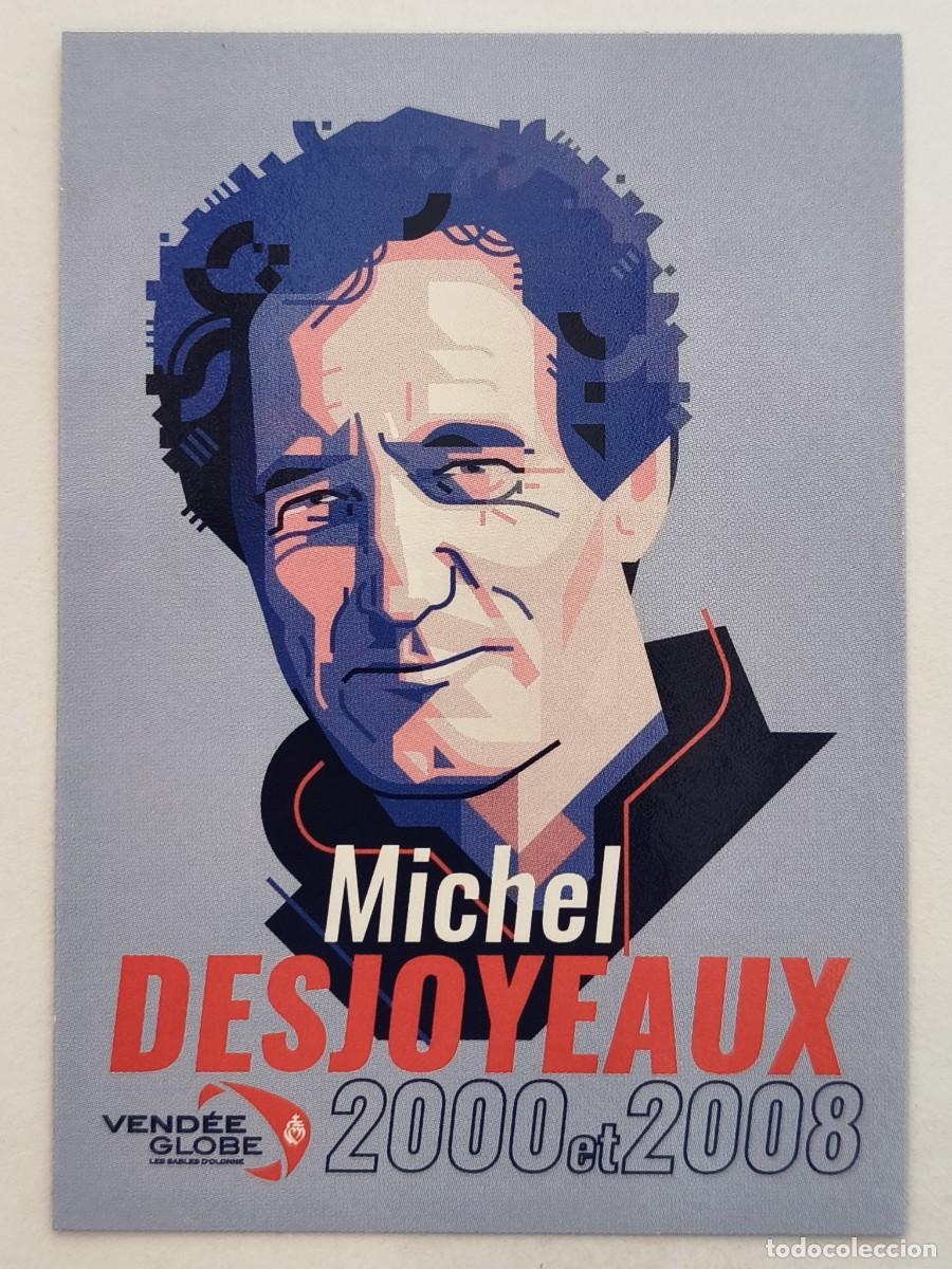 Coleccionismo deportivo: #138 MICHEL DESJOYEAUX 2000-2008 VENDEE GLOBE 2024 VELA PANINI