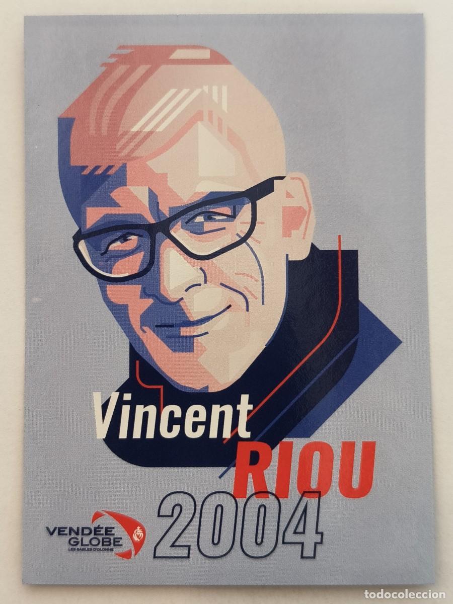 Coleccionismo deportivo: #139 VINCENT RIOU VENDEE GLOBE 2024 VELA PANINI