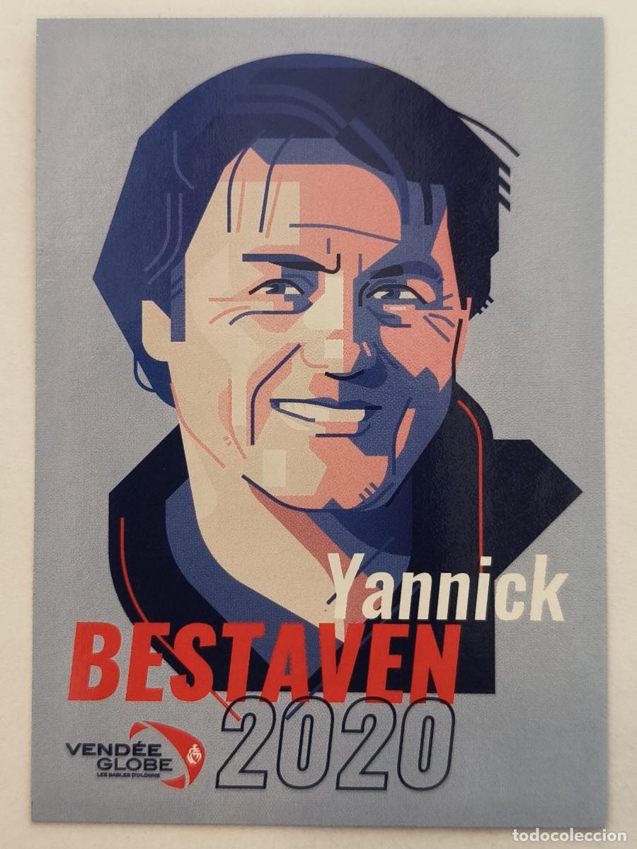 Coleccionismo deportivo: #142 YANNICK BESTAVEN 2020 VENDEE GLOBE 2024 VELA PANINI