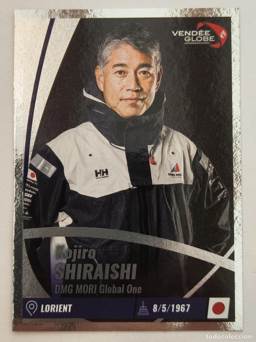 Coleccionismo deportivo: #146 KOJIRO SHIRAISHI (JAPON) VENDEE GLOBE 2024 VELA PANINI