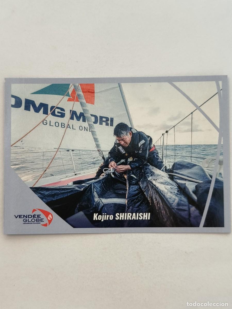 Coleccionismo deportivo: #147 KOJIRO SHIRAISHI (JAPON) VENDEE GLOBE 2024 VELA PANINI