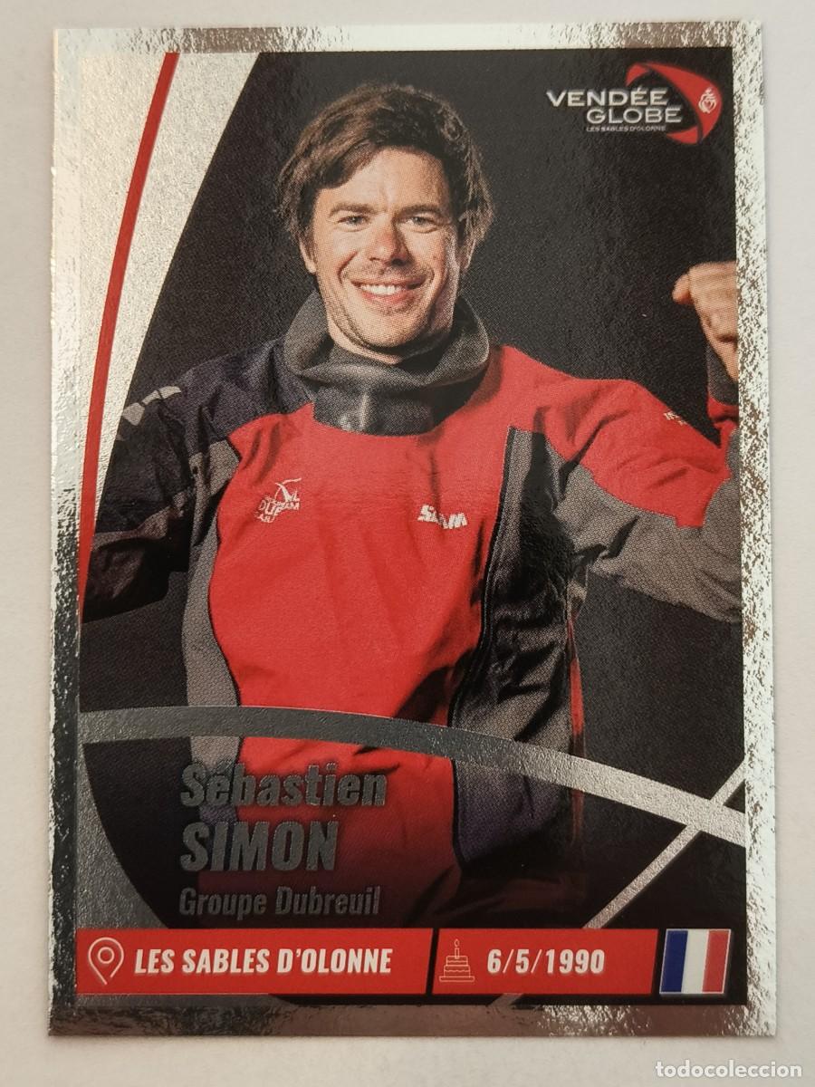 Coleccionismo deportivo: #149 SEBASTIEN SIMON (FRANCIA) VENDEE GLOBE 2024 VELA PANINI