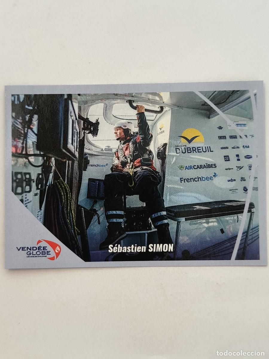 Coleccionismo deportivo: #150 SEBASTIEN SIMON (FRANCIA) VENDEE GLOBE 2024 VELA PANINI
