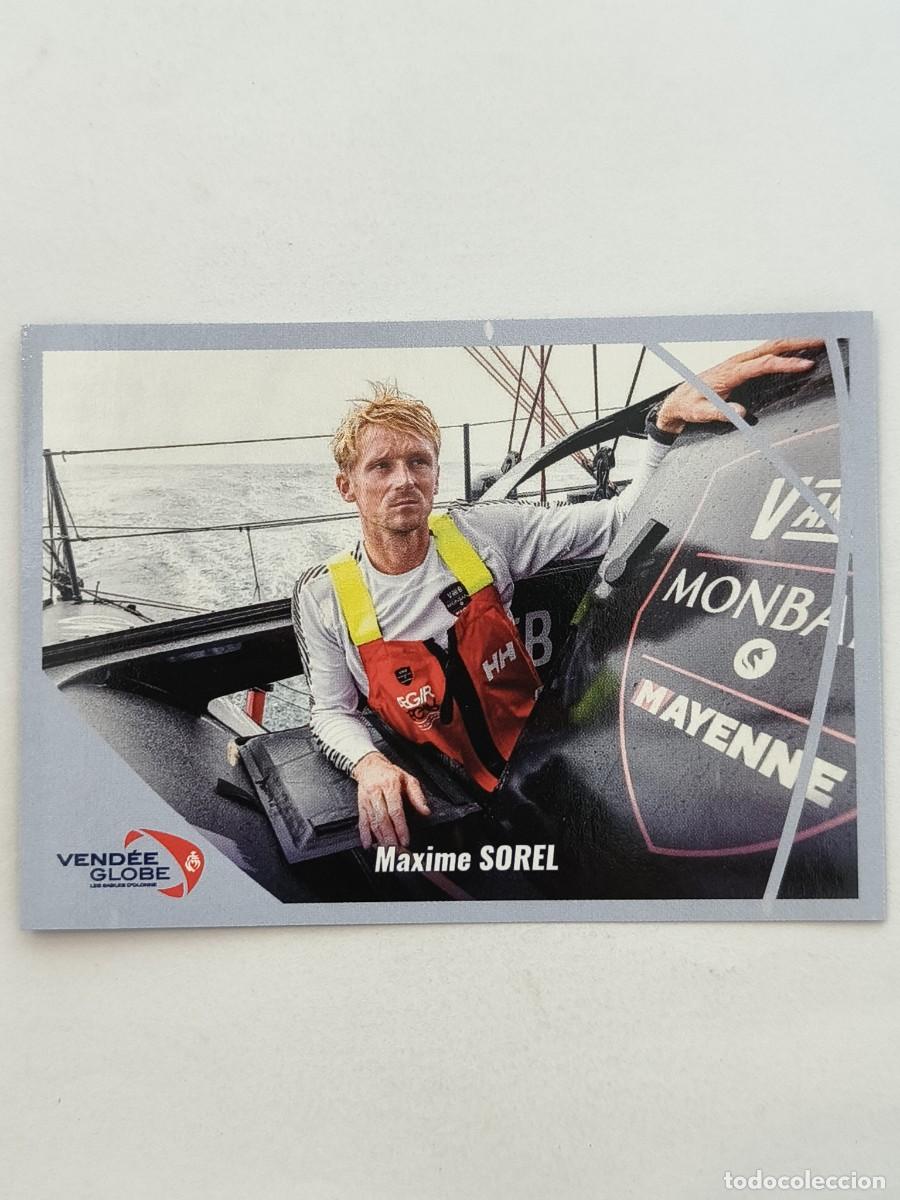 Coleccionismo deportivo: #154 MAXIME SOREL (FRANCIA) VENDEE GLOBE 2024 VELA PANINI
