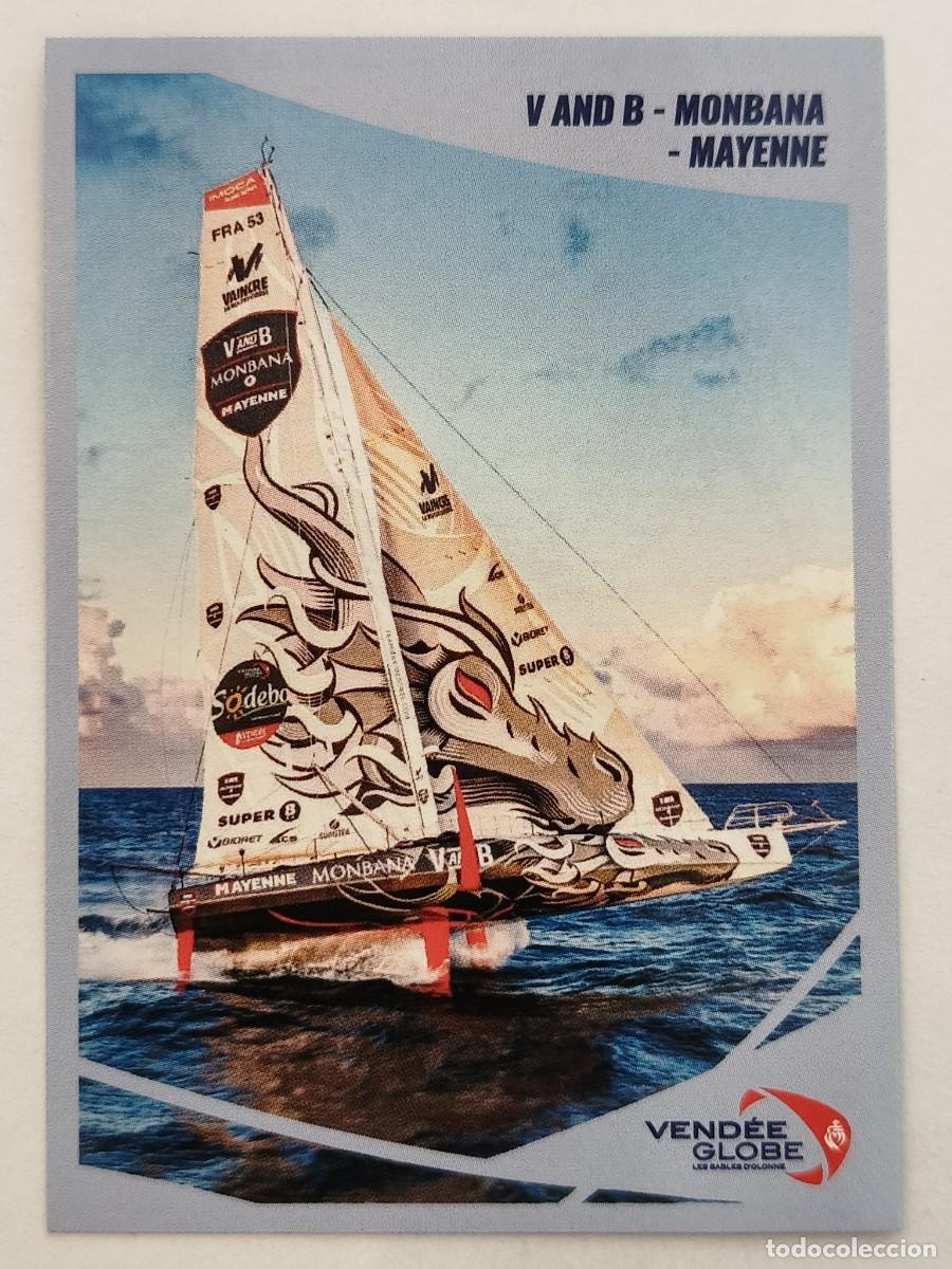 Coleccionismo deportivo: #155 V AND B-MONBANA-MAYENNE VENDEE GLOBE 2024 VELA PANINI