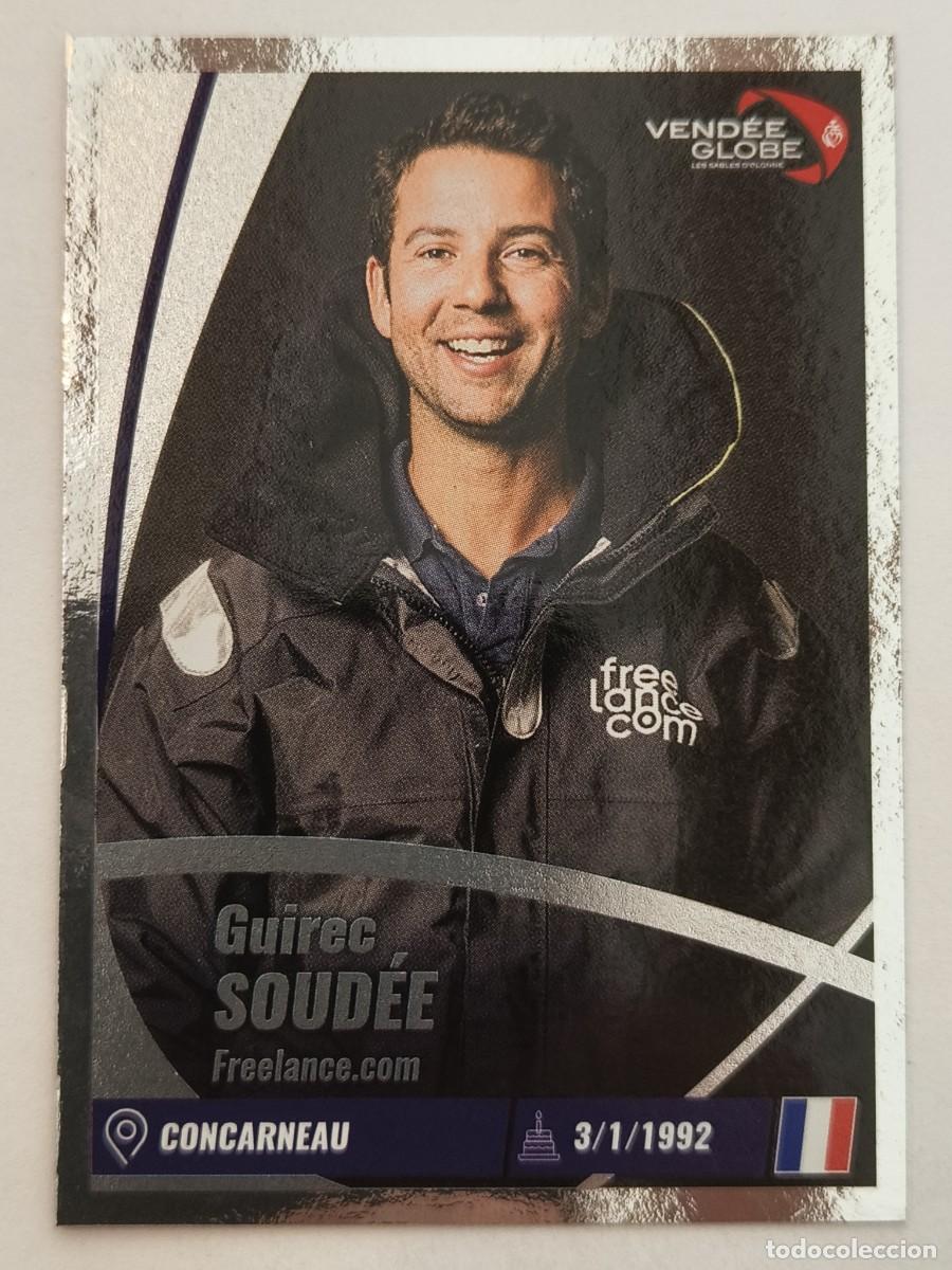 Coleccionismo deportivo: #156 GUIREC SOUDEE (FRANCIA) VENDEE GLOBE 2024 VELA PANINI