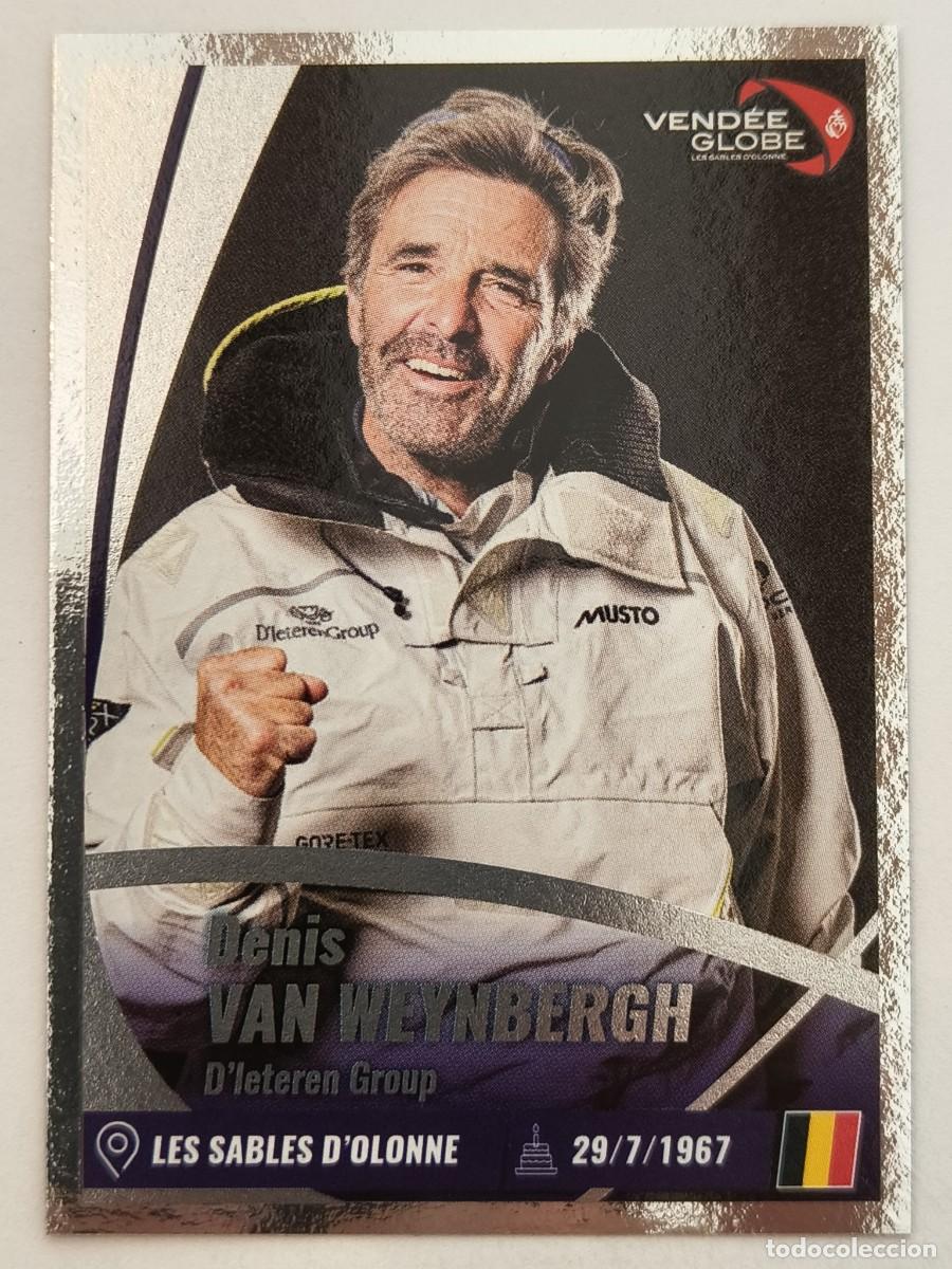 Coleccionismo deportivo: #160 DENIS VAN WEYNBERGH (BELGICA) VENDEE GLOBE 2024 VELA PANINI